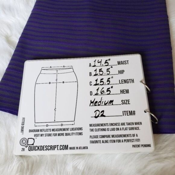 Pleasure Doing Business purple bandage sexy mini skirt size medium - Picture 3 of 11